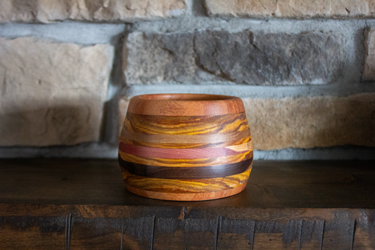 Multi-Wood Candle