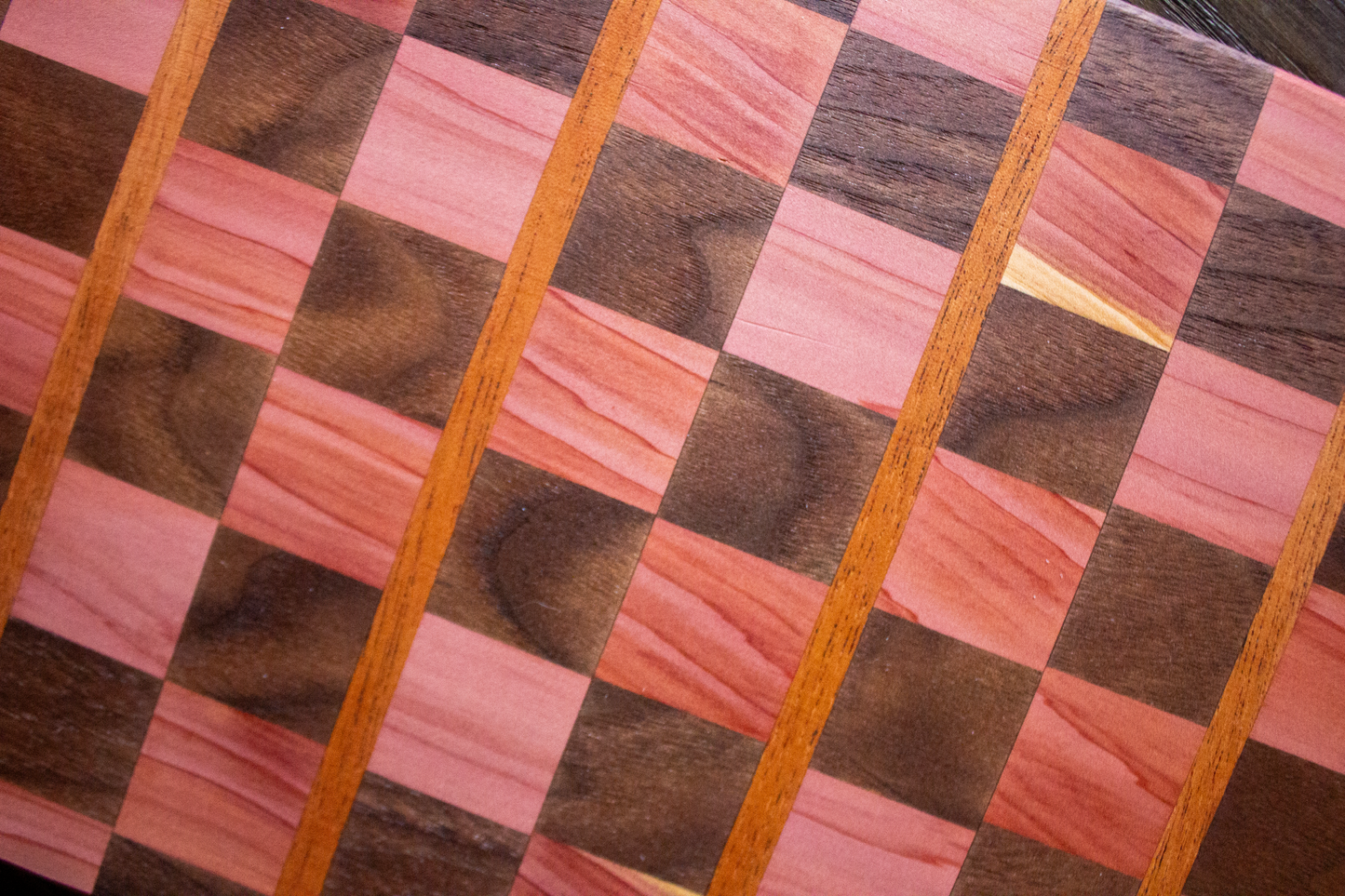 Cedar & Walnut Mosaic Serving Board